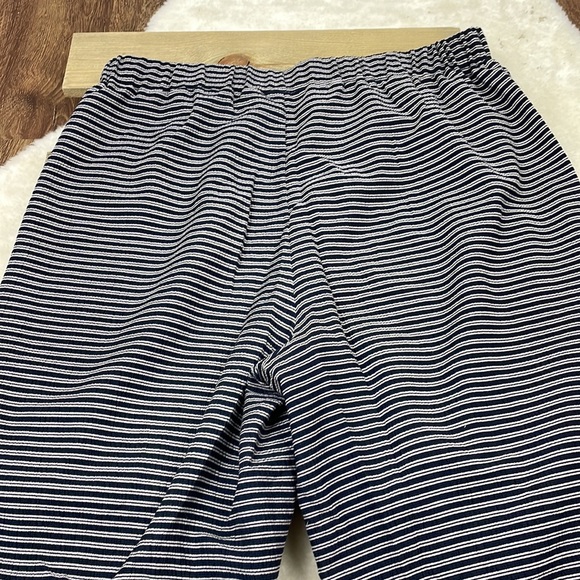 SOLD Madewell Texture & Thread Pull-On Pants in Stripe - Picture 8 of 8